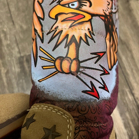 Vintage Ed Hardy Fur-Lined Over the Knee Boots size 8 - Picture 8 of 8